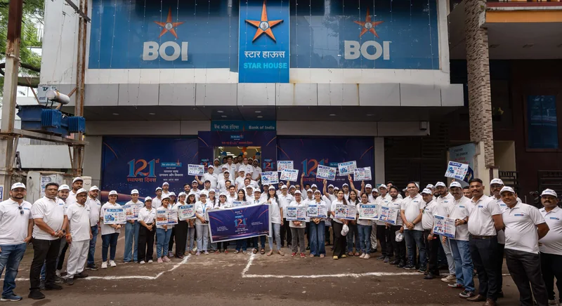 बैंक ऑफ इंडिया के 121वें स्थापना दिवस के अवसर पर कार्यक्रम आयोजितनए बिजनेस कीर्तिमान के साथ मनाया स्थापना दिवस
